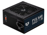 Fuente de Poder BALAM RUSH Pulsar 550PR ATX 550W / 80 Plus White/ No Modular / Negro