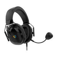 Audífonos Gamer BALAM RUSH Aviator Level HA757 / Alámbricos + Over Ear + Bocinas 53 mm + Mic Fijo / Sonido 7.1 + Compatible con PC + Dispositivos móviles + Consolas / RGB + Conexión USB / Legend Negro
