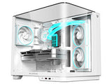 Balam Rush Tank Expert Curve 6800 Midi Tower Transparente, Blanco, ATX, ITX, Micro ATX