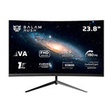 Monitor Gamer BALAM RUSH Curvo 23.8" VA / Andromeda MAG24Y / FHD R1800 / 180Hz / 1ms / F-Sync / G-Sync / Flicker-Free / 1xHDMI 2.1 + 1xDP 1.4 + 1xTipo C Display + 3.5 mm / VESA 75mm / Legend Negro