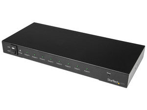 Divisor Splitter HDMI de 8 puertos, 4K 60Hz con Audio 7.1, Soporta HDCP 2.2, Control Remoto Incluido
