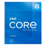 Procesador Intel Core i5 11600KF 11th Gen 3.9GHz LGA1200 6-Core CPU