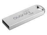 Quaroni QUM-01 unidad flash USB 16 GB USB tipo A 2.0 Acero inoxidable, Sin tapa