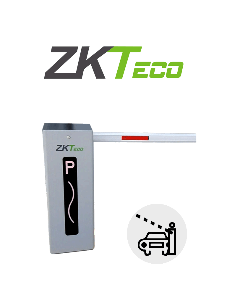 CMP200L Barrera Brazo telescópico 2.6-4.5m / 3 seg. / luz led / anti-impacto / 2 controles