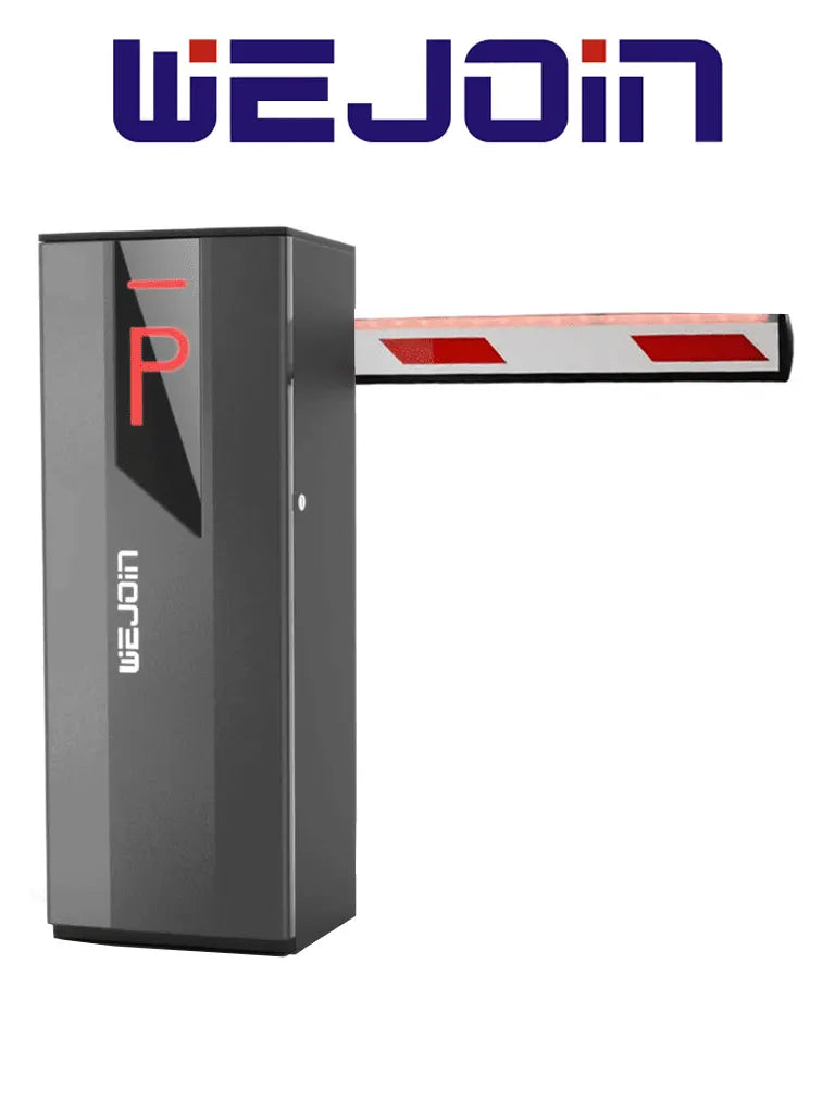 WEJOIN Barrera Vehicular Izquierda WJNSBG101HL34LED, Brazo 4m, 3s Velocidad, 6M Ciclos