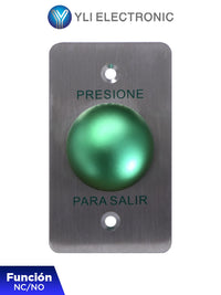 Yli Electronic PBK-818A boton de salida Inalámbrico