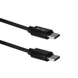 Cable Vorago Cab-124 Tipo C - Tipo C 1 Metro Carga Rapida Negro FullOffice.com