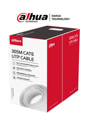 Dahua Technology PFM923I-6UN-C Cable 305 m Cat6 U/UTP (UTP) Libre de halógenos (LSZH)