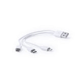 DBUGG DB-G-3.1 cable USB 1 m USB A USB C/Micro USB-A/Lightning Blanco