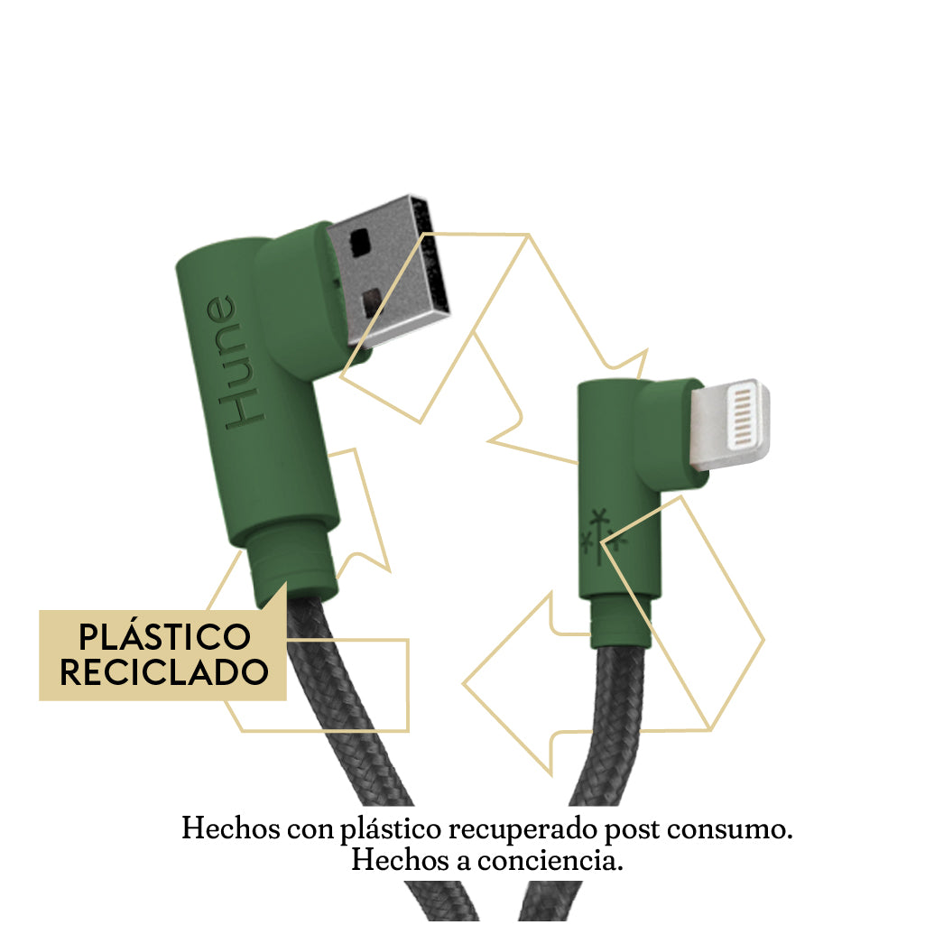Cables USB trenzados - Lightning, 1 metro, carga rápida, compatibles con iPhone