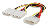 Manhattan Cable Y de alimentación Cable 0,2 m Molex (4-pin) 2 x Molex (4-pin) Macho