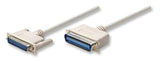 Manhattan Printer Cable, 1.8m Cable Blanco DB25M CEN36M 1,8 m