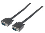Manhattan Cable para monitor SVGA Cable 3 m VGA (D-Sub) VGA (D-Sub) Macho
