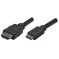Manhattan Cable HDMI de Alta Velocidad Cable 1,8 m HDMI tipo A (Estándar) HDMI Type C (Mini) Macho