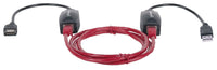 Manhattan Extensor de línea USB tarjetas de red Alámbrico USB Ethernet 2