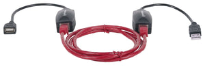 Manhattan Extensor de línea USB tarjetas de red Alámbrico USB Ethernet 2