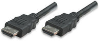 Manhattan Cable HDMI de Alta Velocidad con Canal Ethernet Cable 3 m HDMI tipo A (Estándar) HDMI tipo A (Estándar) Macho