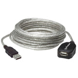 Manhattan Cable Extensión Activa USB de Alta Velocidad 2.0 Cable USB 2.0 USB A USB A Macho/Hembra