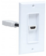Manhattan Placa de pared HDMI de un puerto tomas de corriente HDMI 1 340 MHz Blanco