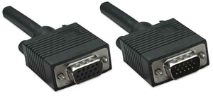 Manhattan Cable de Extensión para monitor SVGA Cable 1,8 m VGA (D-Sub) VGA (D-Sub) Macho