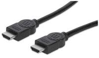 Manhattan Cable HDMI 4K@30 Hz, 15 m, compatible con 1080p y la mayoría de usos 4K (compruebe la espe