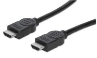 Manhattan Cable HDMI 4K@30 Hz, 1 m, compatible con 1080p y la mayoría de usos 4K (compruebe las especificaciones 4k de s