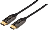 Manhattan Cable HDMI Óptico Activo con Clasificación Plénum Cable 50 m HDMI tipo A (Estándar) HDMI tipo A (Estándar) Macho