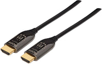 Manhattan Cable HDMI Óptico Activo con Clasificación Plénum Cable 50 m HDMI tipo A (Estándar) HDMI tipo A (Estándar) Macho