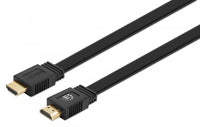 Manhattan Cable HDMI plano de Alta Velocidad con Ethernet Cable 10 m HDMI tipo A (Estándar) HDMI tipo A (Estándar) Macho