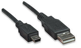 Manhattan Cable para Dispositivos USB Mini-B de Alta Velocidad Cable USB 2.0 USB A Mini-USB B Macho/Macho