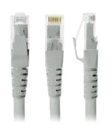 Cable de Red BROBOTIX 497134 CAT5e UTP 1m Gris RJ45