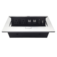 CAJA PARA MESA: HDMI, USB, RJ45 CAT6 BROBOTIX 171224