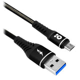BRobotix 6000724 cable USB USB 2.0 1 m USB A Micro-USB B Negro