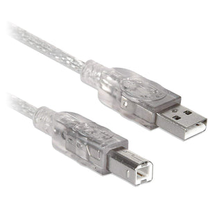 BRobotix 102366 cable USB USB 1.1 4,5 m USB A USB B Translúcido