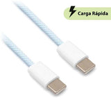 BRobotix 6001554 cable USB USB 3.2 Gen 2 (3.1 Gen 2) 1 m USB C Azul
