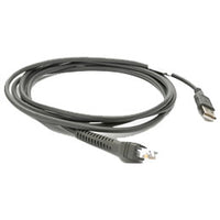 Zebra Motorola CBA-U01-S07ZAR accesorios para lector de código de barras Gris USB A Derecho Derecho