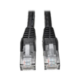 Tripp Lite N201-003-BK Cable Ethernet (UTP) Patch Moldeado Snagless Cat6 Gigabit (RJ45 M/M), Negro,