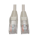 Tripp Lite N001-005-WH Cable Ethernet (UTP) Patch Moldeado Snagless Cat5e 350 MHz (RJ45 M/M) - Blanc