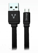 Vorago CAB-113 cable USB USB 2.0 1 m USB A Micro-USB B Negro