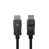 Vorago CAB-309 cable DisplayPort 2 m Negro, Macho, Macho, 3840 x 2160 Pixeles