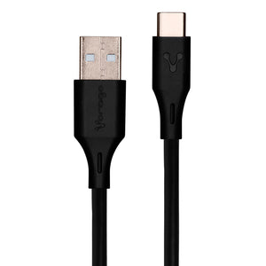 Vorago CAB-C01B cable USB 1 m USB C Negro | Cables USB
