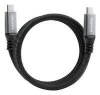 CACCU3-100W-100AN-BK - ADATA CACCU3-100W-100AN-BK cable USB USB 3.2 Gen 2 (3.1 Gen 2) 1 m USB C 10 Gbit/s Negro