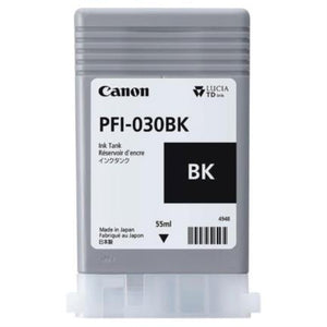 Canon PFI-030BK Cartucho de Tinta Tinta a base de pigmentos 1 pieza(s) 1 55 ml