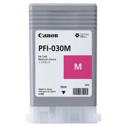 CARTUCHO CANON PFI-030 MAGENTA 55ML PARA TA-20 TA-30 3491C001AA