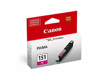 TANQUE TINTA CANON CLI-151 MAGENTA PARA IP7210 MG54106530B001AA