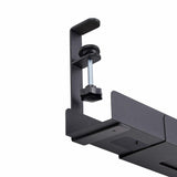 CALB-DESK-CABLE-TRAY - StarTech.com Bandeja Gestionador de Cables Negro - Soporte de Regleta - para Debajo del Escritorio - Ajustable en Longit