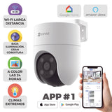 EZVIZ H8C cámara de vigilancia Torreta Cámara de seguridad IP Exterior 1920 x 1080 Pixeles Pared, Inalámbrico y alámbrico, Blanco