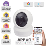 EZVIZ H6C cámara de vigilancia Esférico Cámara de seguridad IP Interior 1920 x 1080 Pixeles Escritorio, Inalámbrico y alámbrico, Blanco