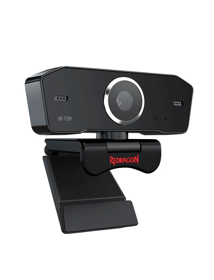 Redragon Webcam GW-600-1, 1080p, USB, Compatible con Windows y Mac