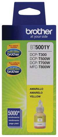 Brother BT5001Y Cartucho de Tinta Tinta a base de pigmentos Impresión por inyección de tinta 1 pieza(s) 5000 páginas